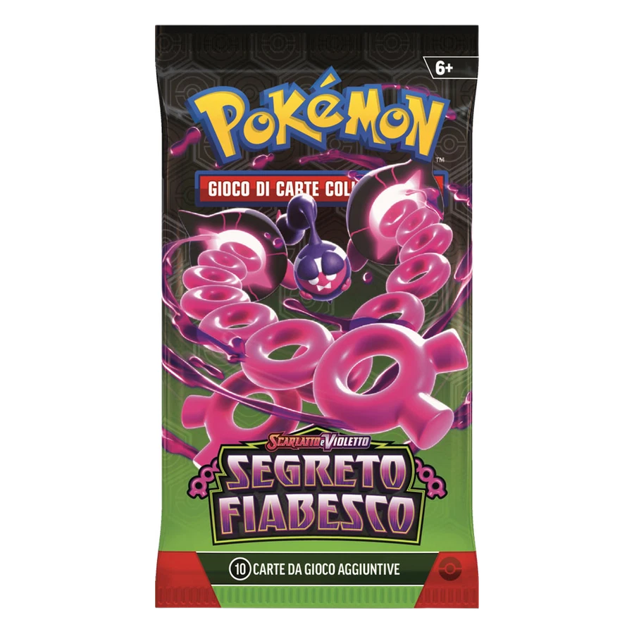 Scarlet & Violet Shrouded Fable Booster Pack Artwork Pecharunt