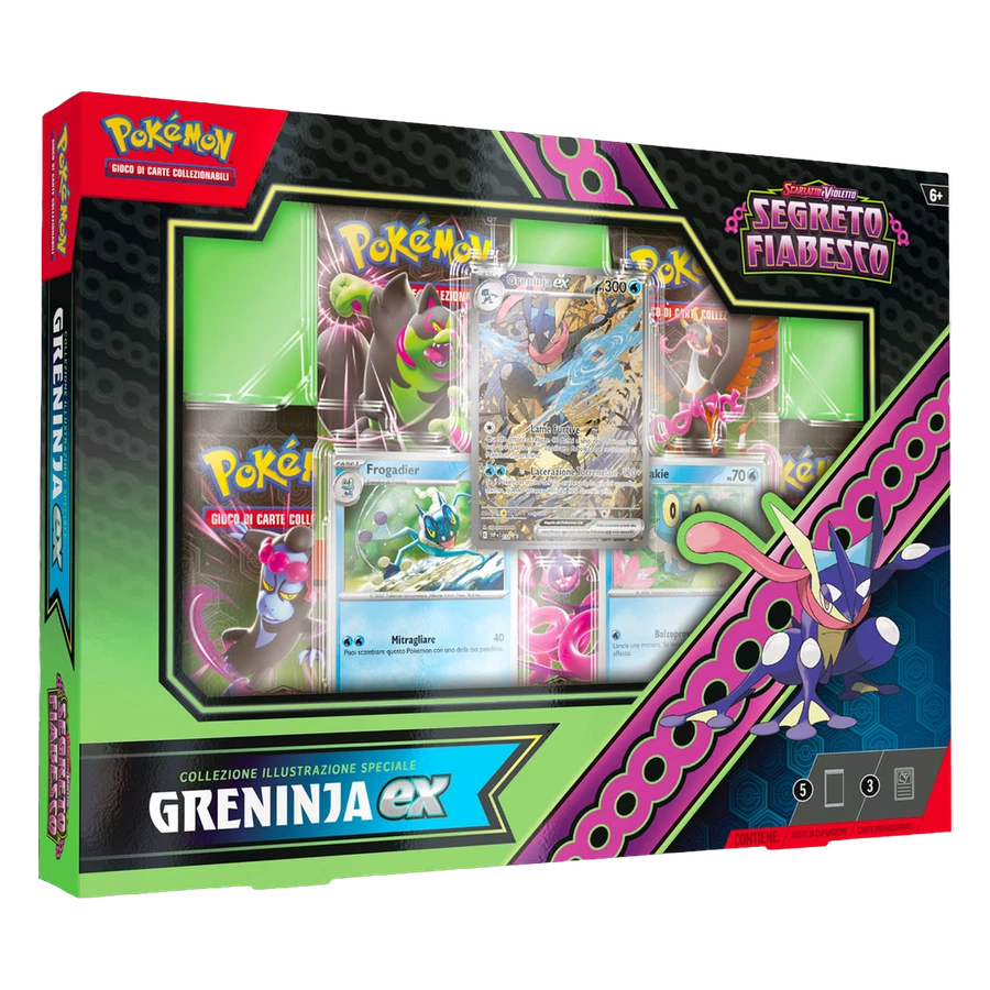 Scarlet & Violet Shrouded Fable Greninja ex Special Illustration Collection