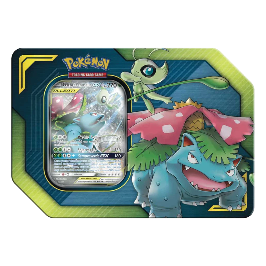 Tag Team Celebi & Venusaur-GX Tin