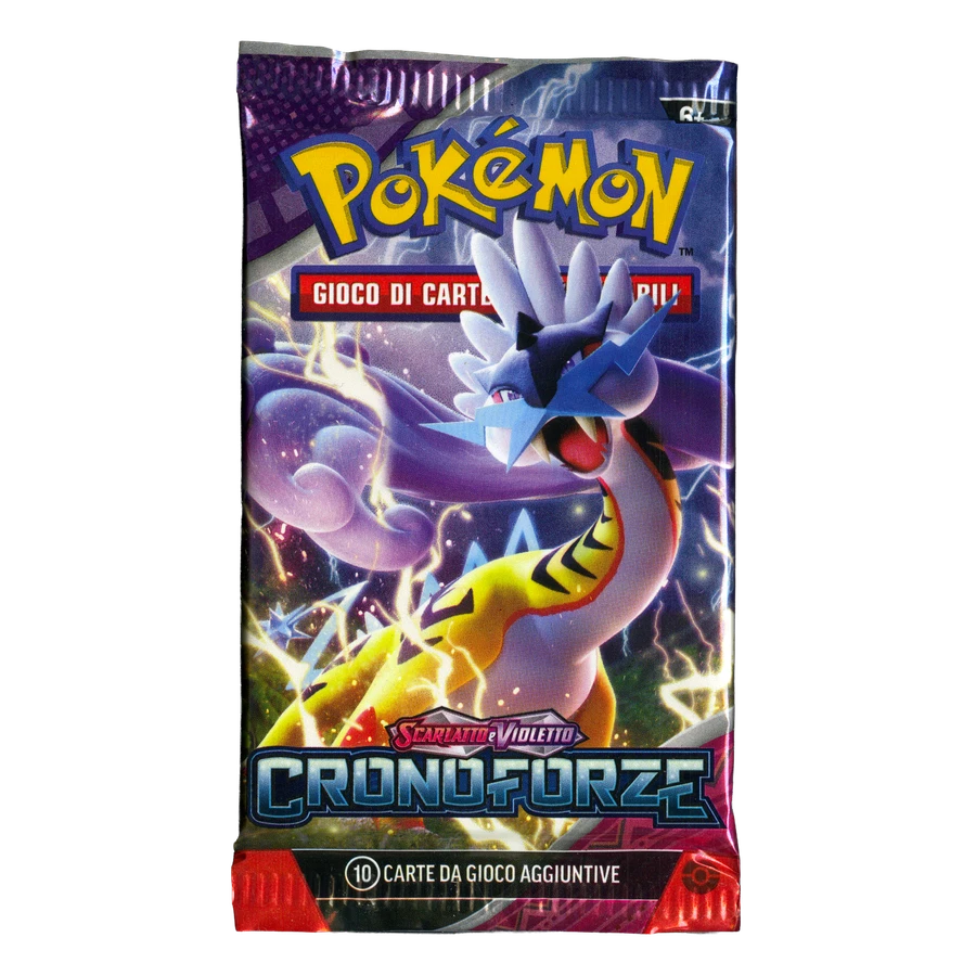 Scarlet & Violet Temporal Forces Artwork Raging Bolt Booster Pack