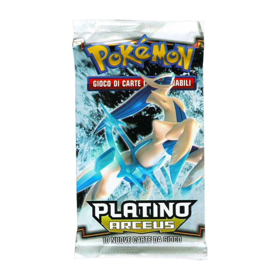 Platinum Arceus Artwork Arceus Forma Acqua Booster Pack
