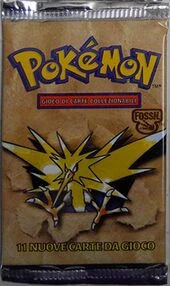 Fossil Booster Pack — Zapdos