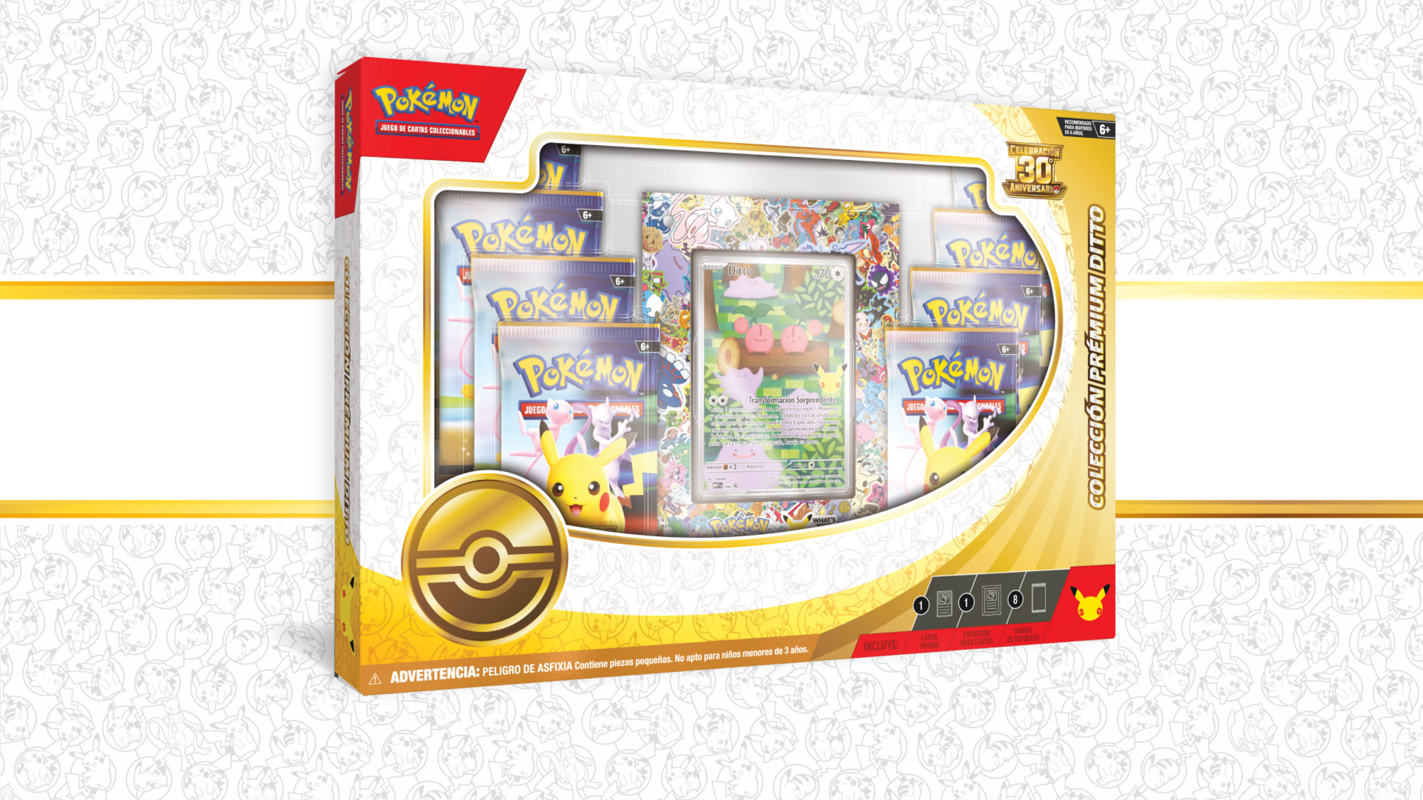 Celebración del 30.º aniversario Ditto Colección prémium