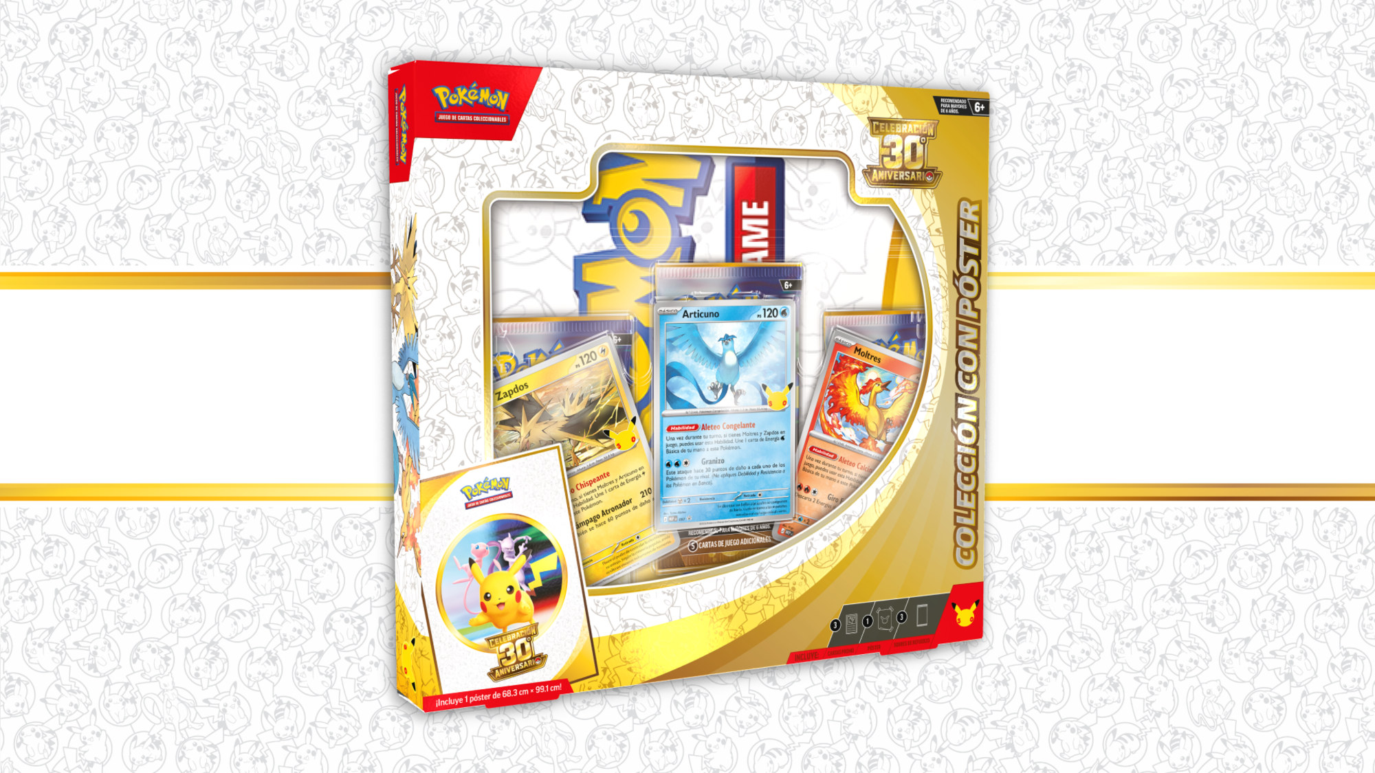 Celebración del 30.º aniversario Colección con póster