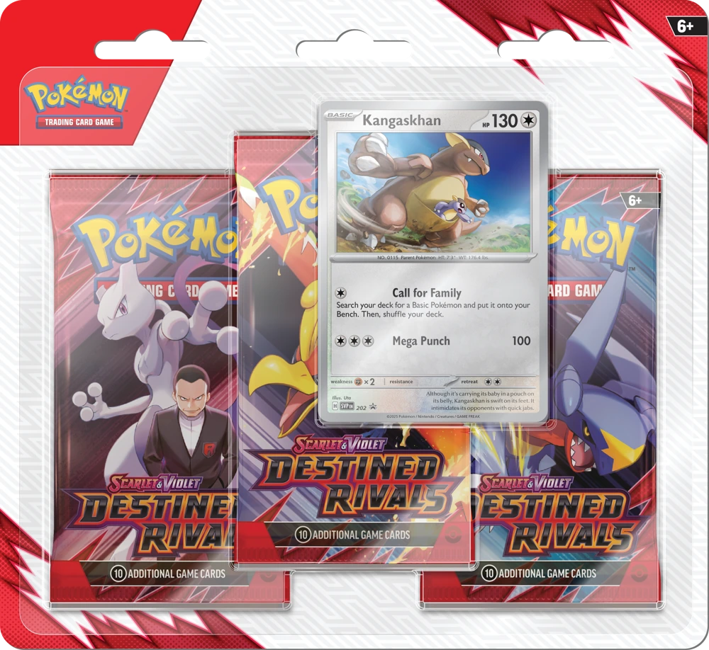 Destined Rivals 3-Pack 吸塑包裝 — 袋獸 — Reference: 英文 packaging