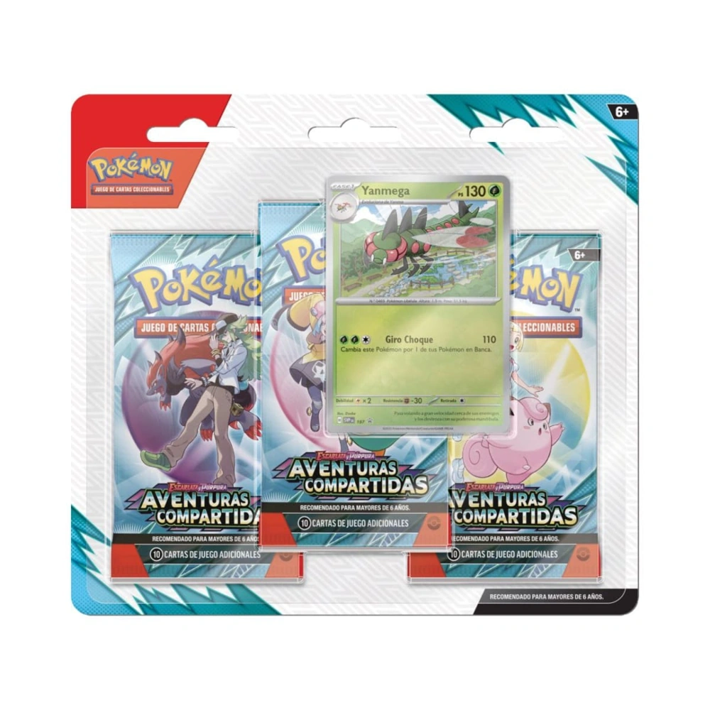Journey Together 3-Pack بليستر — Yanmega