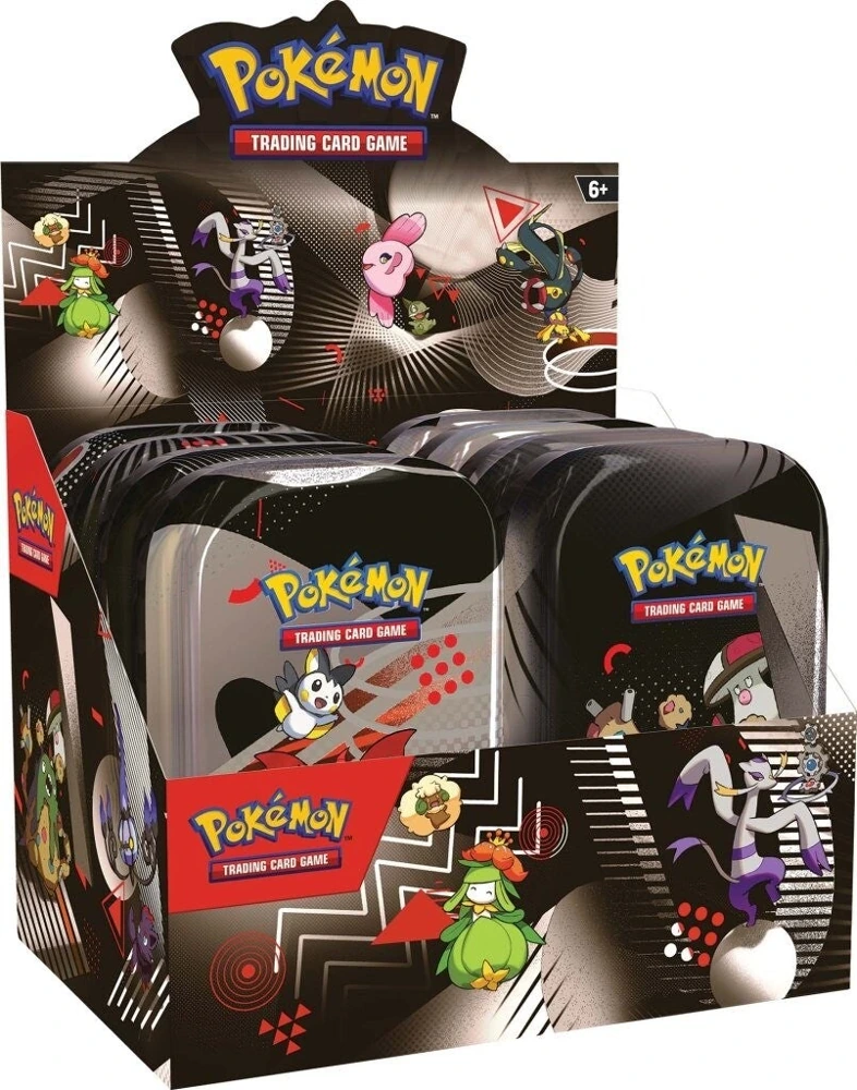 Unova 迷你鐵盒 展示 — reference packaging