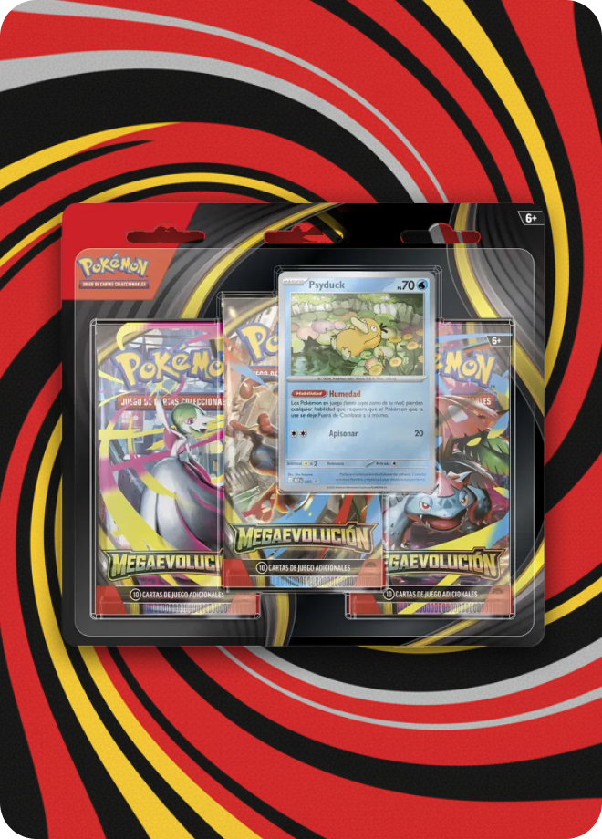 Mega Evolution 3-Pack Blister — Enton