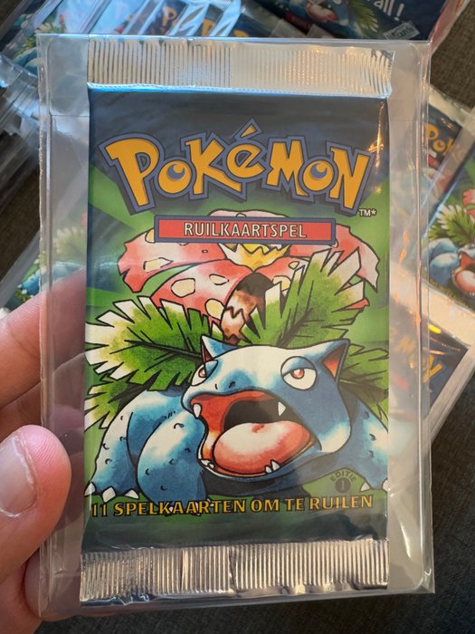 Base Set First Edition Booster Pack — Venusaur