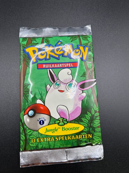 Jungle First Edition Booster Pack — Wigglytuff