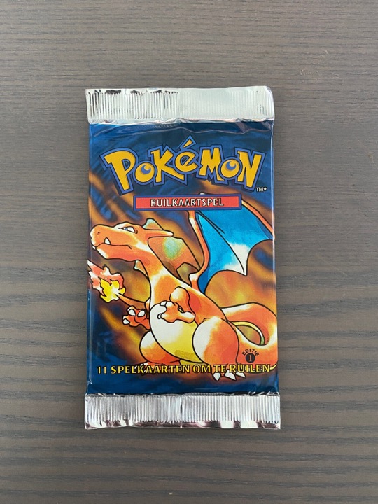 Base Set First Edition Booster Pack — Charizard