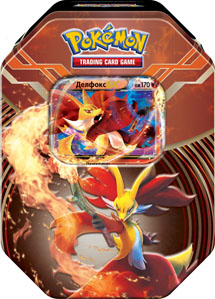 Delphox-EX Tin