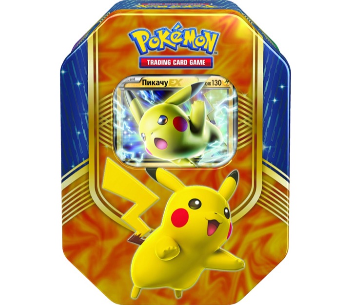 Pikachu-EX Tin