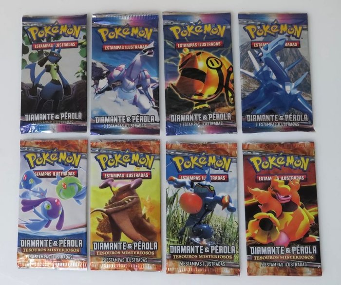 Diamante y Perla Five-Carta Sobre de refuerzo — Dialga