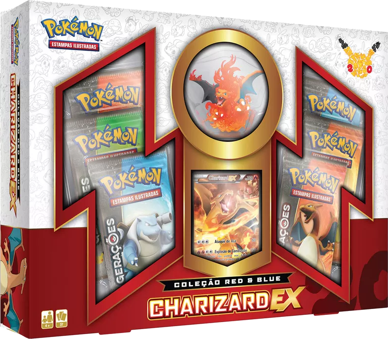 Charizard-EX Red & Blue Colección
