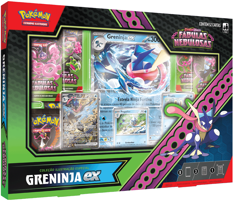 Fábula Sombría Greninja ex Especial Colección de ilustraciones