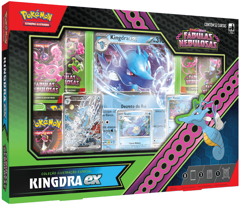Fábula Sombría Kingdra ex Especial Colección de ilustraciones