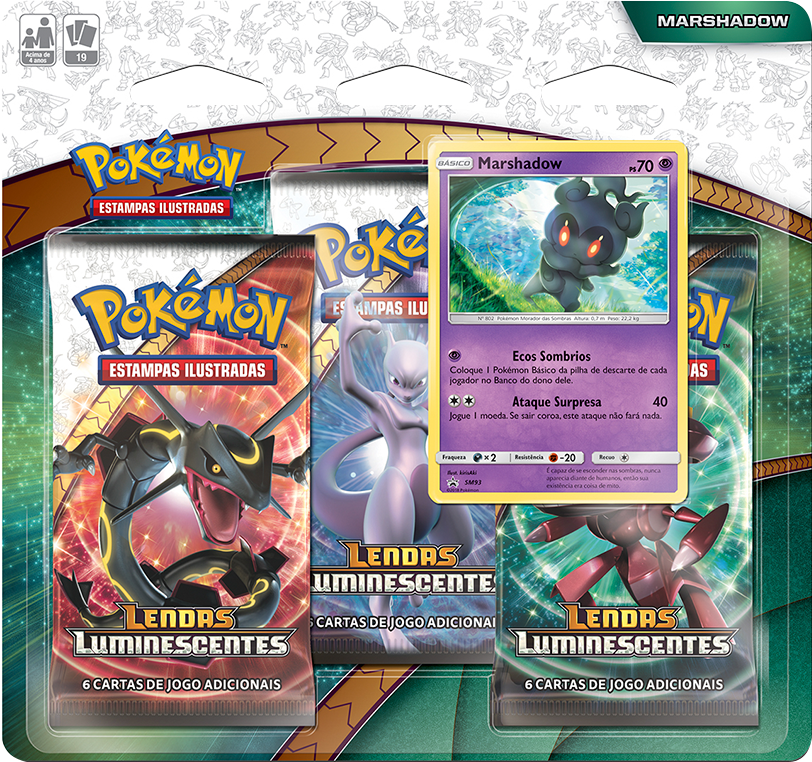 Shining Legends Three-Pack Blister — Marshadow