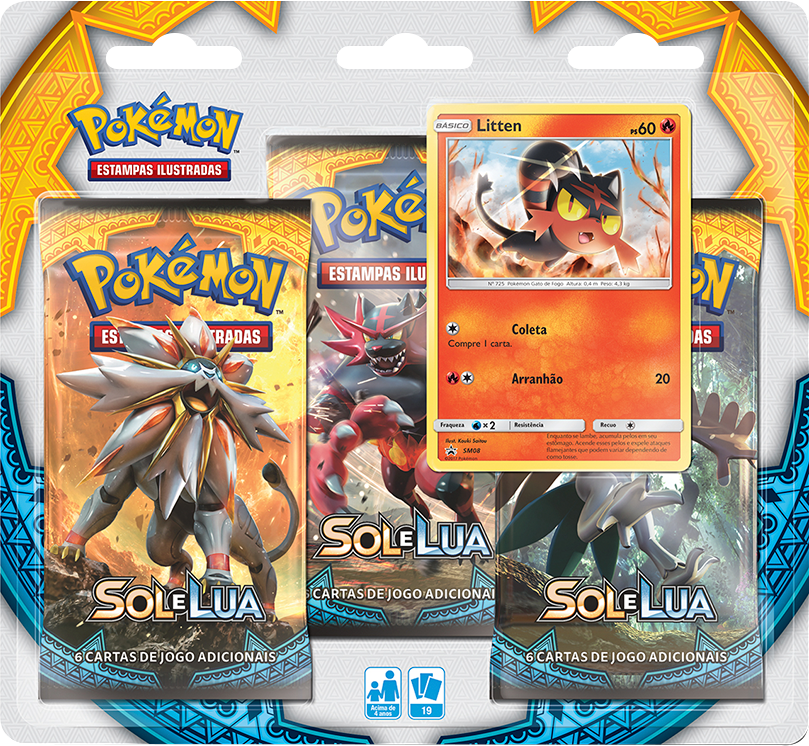 Sun & Moon Three-Pack Blister — Flamiaou