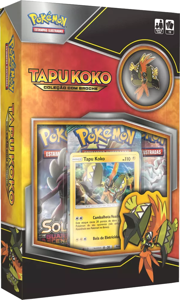 Tapu Koko Colección con pin