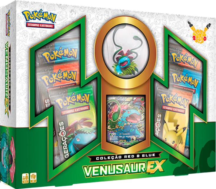 Venusaur-EX Red & Blue Colección