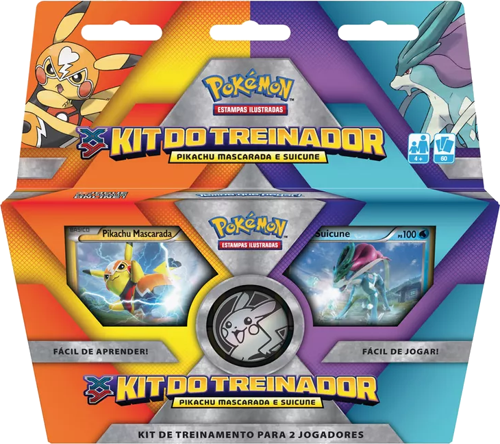 XY Kit de Entrenador — Pikachu Libre & Suicune