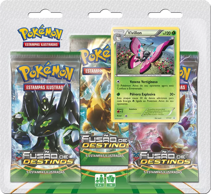 Fates Collide Three-Pack Blister — Prismillon