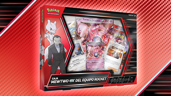 Team Rocket's Mewtwo ex ڈبہ