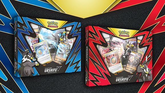 Single Strike Urshifu V Caja y Rapid Strike Urshifu V Caja