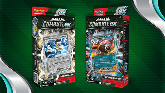 Melmetal ex Mazo de Combate | Houndoom ex Mazo de Combate