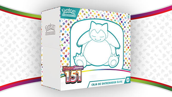 Escarlata y Púrpura—151 Caja de Entrenador Élite