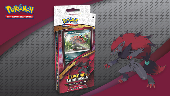 Leyendas Luminosas Zoroark Mini Colección (2 Sobres)