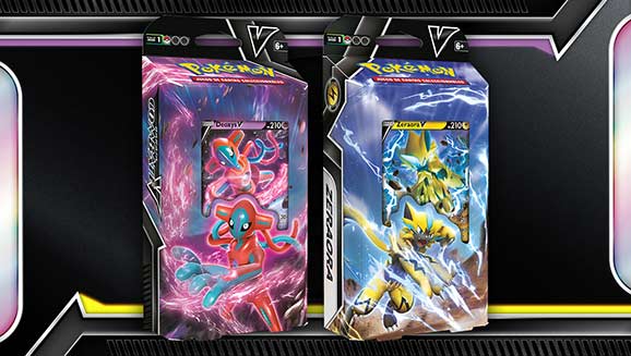 Deoxys V Battle Deck and Zeraora V Battle Deck