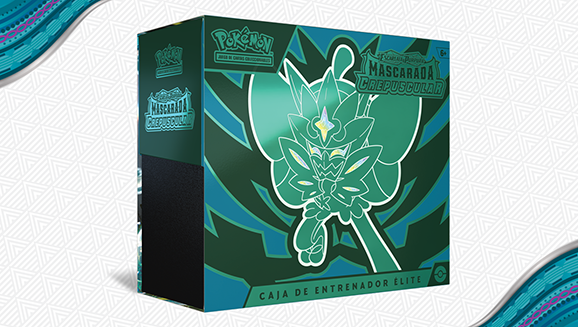 Escarlata y Púrpura—Mascarada Crepuscular Caja de Entrenador Élite