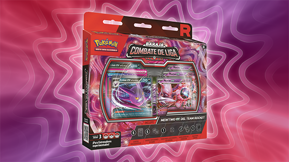 Team Rocket’s Mewtwo ex Mazo de Combate de Liga