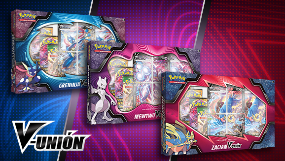 Pokémon V-UNION Special Collection (Mewtwo/Greninja/Zacian)