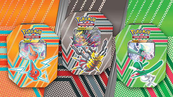 Rotom V Lata — Hidden Potential (4 Sobres)