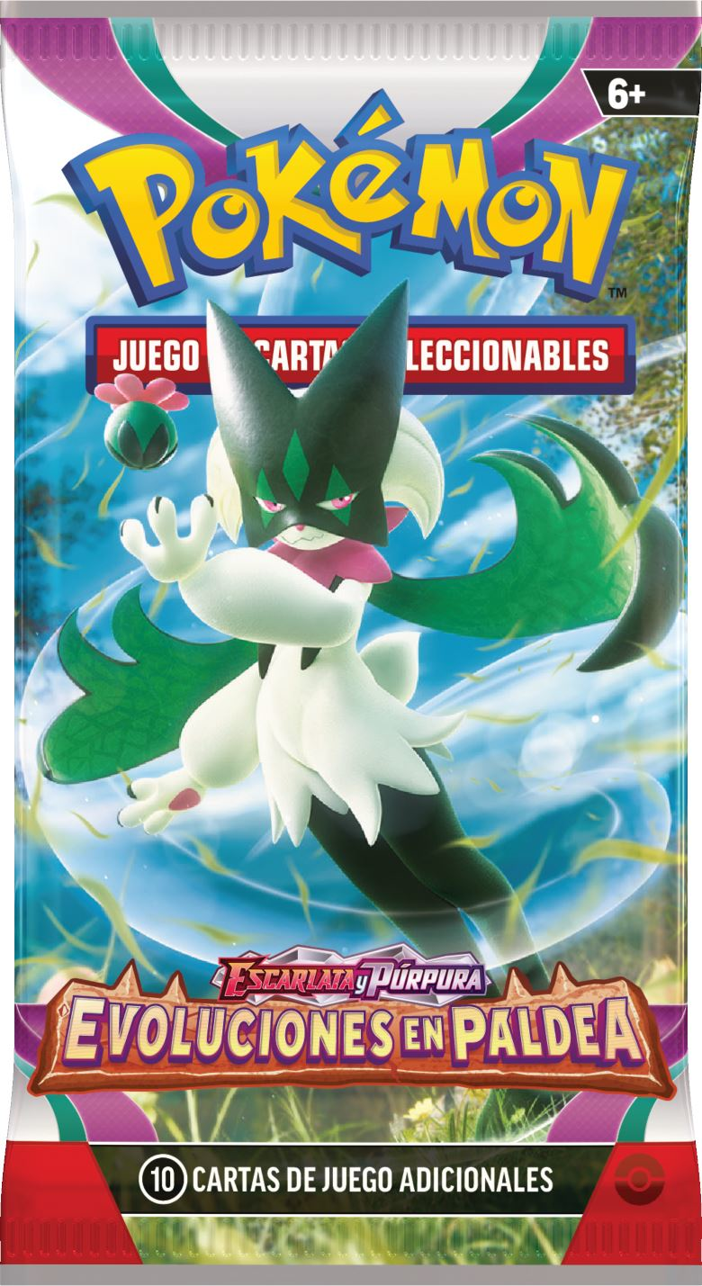 Paldea Evolved Boosterpack — Maskagato