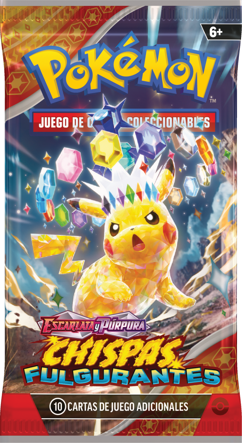 Chispas Fulgurantes Sobre de refuerzo — Stellar Tera Pikachu