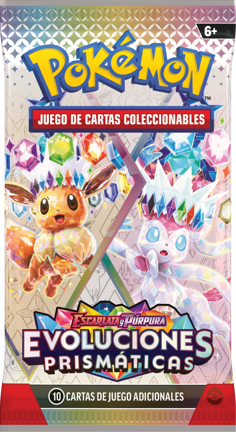 Evoluciones Prismáticas Sobre de refuerzo — Eevee & Sylveon