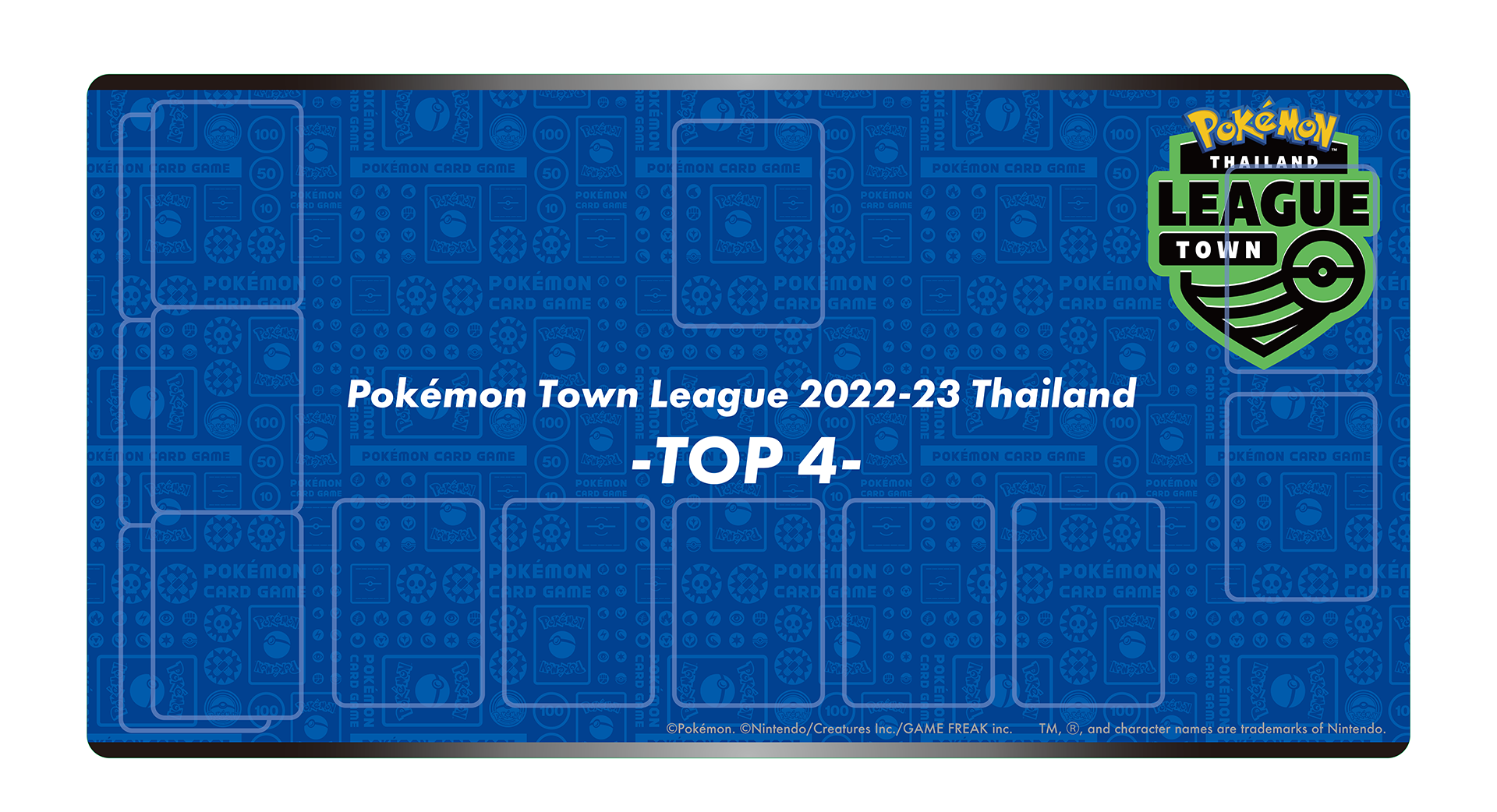 宝可梦 Town League 2022–23 — Top 4 对战垫